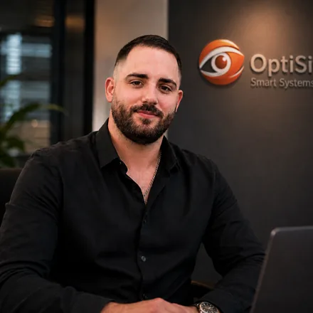 Marcel Skibowski, Inhaber von OptiSight Smart Systems